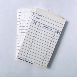 Lot of Approximately 25 Library Cards